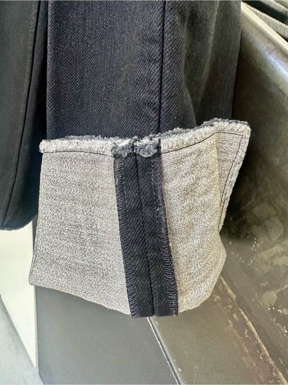 CELINE Phoebe Philo rare clean black denim jeans sz 40 - Picture 6 of 15